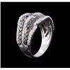 Image 3 : 2.13ctw Black Diamond Ring - 14KT White Gold