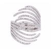 Image 1 : 14KT White Gold 0.68ctw Diamond Ring