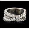 Image 1 : 14KT White Gold 2.74ctw Diamond Ring