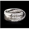 Image 2 : 14KT White Gold 2.74ctw Diamond Ring