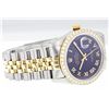 Image 6 : Rolex Two-Tone 1.00ctw Diamond DateJust Men's Watch