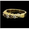 Image 2 : 14KT Yellow Gold 0.58ctw Diamond Ring