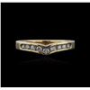 Image 1 : 14KT Yellow Gold 0.25ctw Diamond Ring