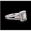 Image 2 : 1.59ctw Diamond Ring - 14KT White Gold