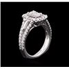 Image 3 : 1.59ctw Diamond Ring - 14KT White Gold
