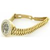 Image 8 : Rolex President 18KT Gold 2.50ctw Diamond DateJust Ladies Watch