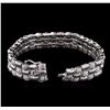 Image 3 : 5.50ctw Diamond Bracelet - 14KT White Gold