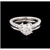 Image 1 : 14KT White Gold 1.10ctw Diamond Ring