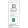 Image 3 : 7.82ct Emerald and Diamond Ring - 14KT White Gold