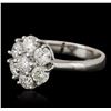 Image 2 : 14KT White Gold 1.77ctw Diamond Ring