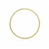 Image 2 : 14KT Yellow Gold 2.70ctw Diamond Bangle Bracelet