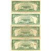 Image 2 : 1963 $5 Red Seal Bill Lot of 4