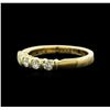 Image 2 : 14KT Yellow Gold 0.41ctw Diamond Ring