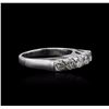 Image 2 : 14KT White Gold 0.50ctw Diamond Ring