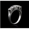 Image 3 : 14KT White Gold 0.50ctw Diamond Ring