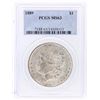 Image 1 : 1889 PCGS MS63 Morgan Silver Dollar