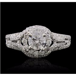 14KT White Gold 1.17ctw Diamond Ring