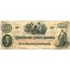 Image 1 : August 28, 1862 Richmond Virginia Confederate States of America $100 Bill