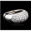 Image 2 : 14KT White Gold 2.34ctw Diamond Ring