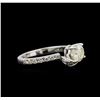 Image 2 : 1.32ctw Diamond Ring - 18KT White Gold