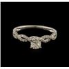 Image 1 : 0.68ctw Diamond Ring - 14KT White Gold
