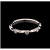 Image 1 : 0.25ctw Diamond Ring - Platinum