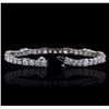 Image 3 : 14KT White Gold 9.75ctw Diamond Tennis Bracelet