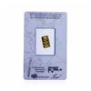 Image 2 : 1 Gram Gold Bar - Pamp Suisse Lady Fortuna 999.9 Fine Gold