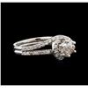 Image 2 : 1.14ctw Diamond Ring - 14KT White Gold