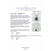 Image 3 : 21.34ct GIA Cert Tanzanite and Diamond Pendant With Chain - 14KT White Gold