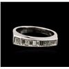 Image 1 : 18KT White Gold 0.69ctw Diamond Ring