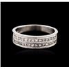 Image 1 : 14KT White Gold 0.50ctw Diamond Ring