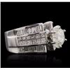 Image 2 : 18KT White Gold 4.56ctw Diamond Ring