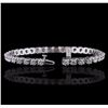 Image 3 : 14KT White Gold 5.33ctw Diamond Bracelet