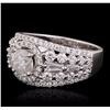 Image 2 : 18KT White Gold 2.23ctw Diamond Ring