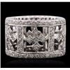 Image 1 : 14KT White Gold 2.30ctw Diamond Ring