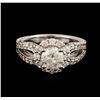 Image 1 : 14KT White Gold 2.22ctw Diamond Ring