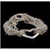 Image 1 : Tiffany & Co. Heart Bracelet - Silver