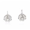Image 1 : 14KT White Gold 1.10ctw Diamond Earrings
