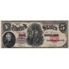 Image 1 : 1907 $5 Woodchopper" United States Legal Tender Note
