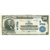 Image 1 : 1902 $20 The Plano National Bank Blue Seal Large Note
