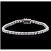 Image 1 : 14KT White Gold 6.25ctw Diamond Tennis Bracelet