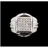 Image 1 : 1.00ctw Diamond Ring - 14KT White Gold