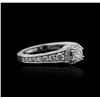 Image 2 : 14KT White Gold 1.22ctw Diamond Ring