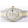 Image 3 : Rolex Two-Tone DateJust Men's Watch
