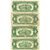 Image 4 : Lot of 10 Assorted United States Red Seal $2 Bills
