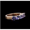 Image 2 : 2.30ctw Tanzanite Ring - 14KT Rose Gold