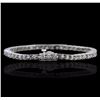 Image 2 : 14KT White Gold 5.45ctw Diamond Bracelet