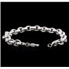 Image 3 : 14KT White Gold Bracelet