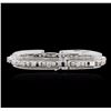 Image 1 : 14KT White Gold 2.71ctw Diamond Bracelet